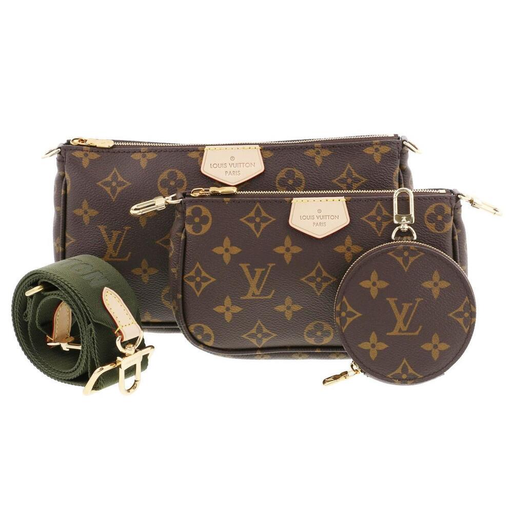 LOUIS VUITTON Multi Pochette Accessoires Shoulder Bag Monogram Brown